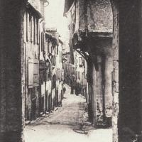 La rue de la Voultre (cpa)