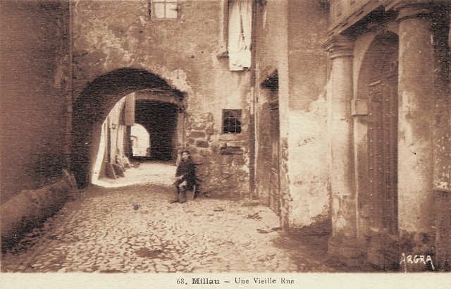Vieilles rues (cpa)