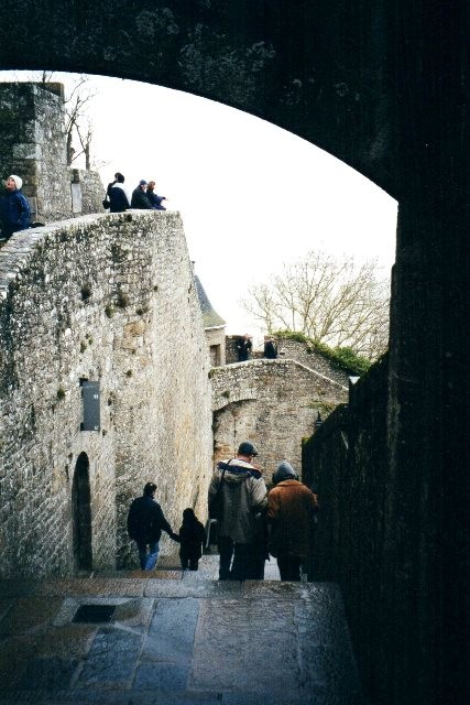 Mont saint michel dec 2001