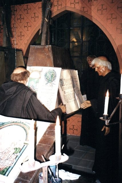 Mont saint michel manche l abbaye dec 2001