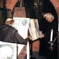 Mont saint michel manche l abbaye dec 2001