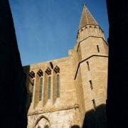 Mont saint michel manche l abbaye dec 2001