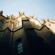 Mont saint michel manche l abbaye dec 2001