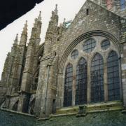 Mont saint michel manche l abbaye dec 2001