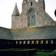 Mont saint michel manche l abbaye dec 2001