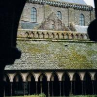 Mont saint michel manche l abbaye dec 2001