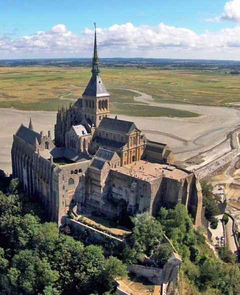 Mont saint michel manche l abbaye