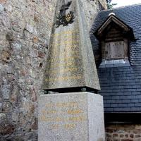 Mont saint michel manche l eglise saint pierre le monument aux morts 14 18