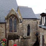 Mont saint michel manche l eglise saint pierre