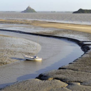 Mont saint michel manche la baie