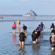 Mont saint michel manche la baie