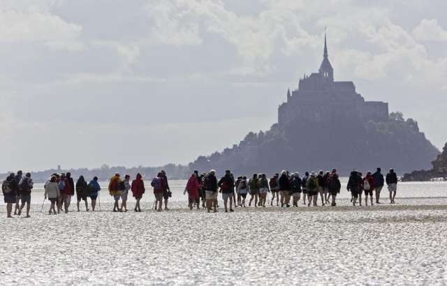 Mont saint michel manche la baie 