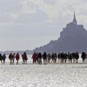 Mont saint michel manche la baie 