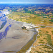 Mont saint michel manche la baie