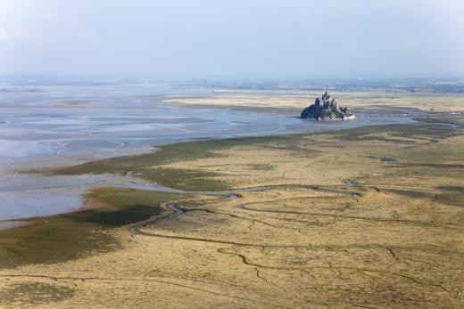 Mont saint michel manche la baie