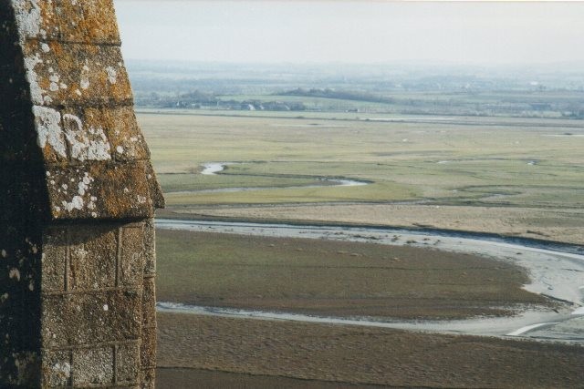 Mont saint michel manche la baie dec 2001