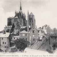 Mont saint michel manche le mont cpa