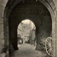 Mont saint michel manche le mont la porte du roy cpa