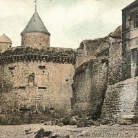 Mont saint michel manche le mont la tour du moulin cpa
