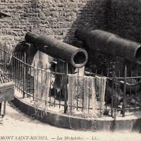 Mont saint michel manche le mont les michelettes cpa