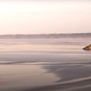 Mont saint michel manche le rocher de tombelaine