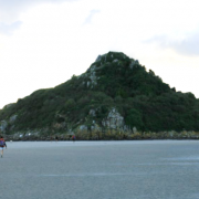 Mont saint michel manche le rocher de tombelaine