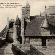 Mont saint michel manche les remparts cpa