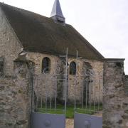 Montfaucon (Aisne) Eglise Saint-Antoine en 2004