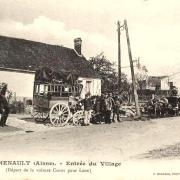 Monthenault (Aisne) CPA La diligence