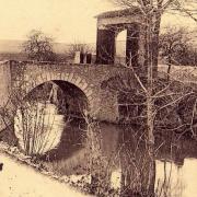 Montigny-les-Condé (Aisne) CPA le pont du Ragrenet