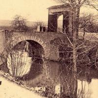 Montigny-les-Condé (Aisne) CPA le pont du Ragrenet