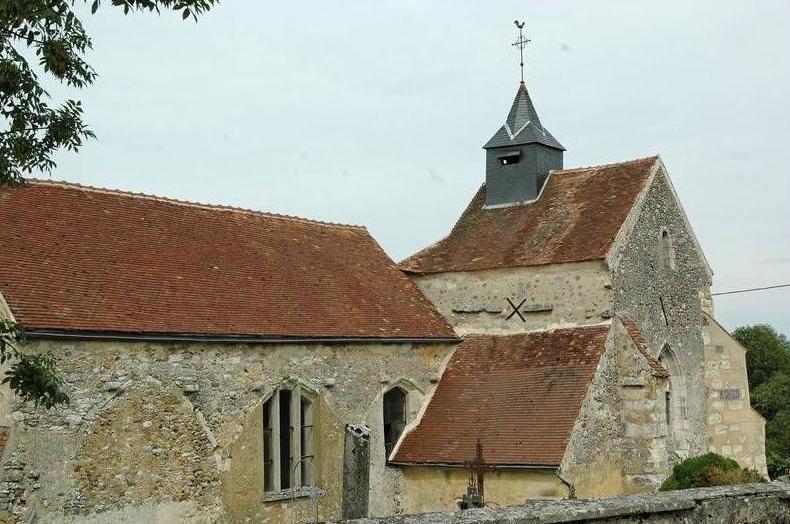 Montigny-les-Condé (Aisne) église Saint-Eloi