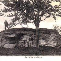 Montjavoult oise cpa carriere des boves vers 1919