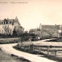 Montjavoult oise cpa chateau du bout du bois avant 1914