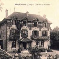 Montjavoult oise cpa herouval le domaine