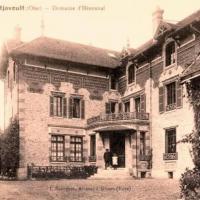 Montjavoult oise cpa herouval le domaine