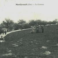 Montjavoult oise cpa la garenne