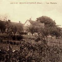 Montjavoult oise cpa le marais