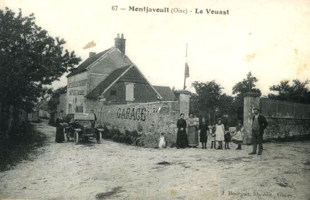 Montjavoult oise cpa le vouast