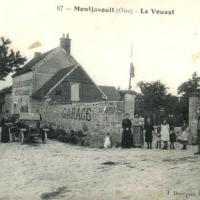 Montjavoult oise cpa le vouast