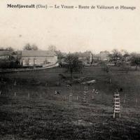 Montjavoult oise cpa le vouast