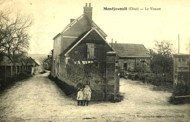 Montjavoult oise cpa le vouast