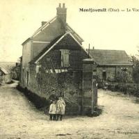 Montjavoult oise cpa le vouast
