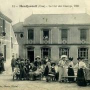 Montjavoult oise cpa oeuvre la clef des champs 1892