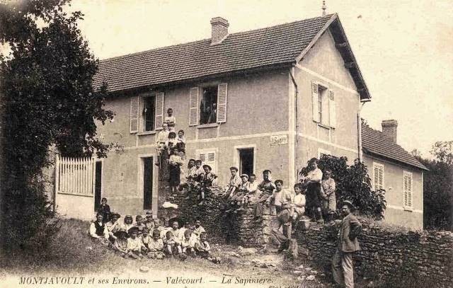 Montjavoult oise cpa oeuvre valecourt la sapiniere