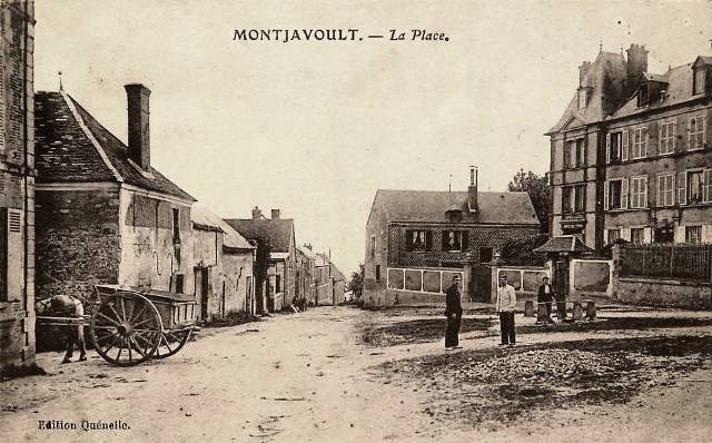 Montjavoult oise cpa place