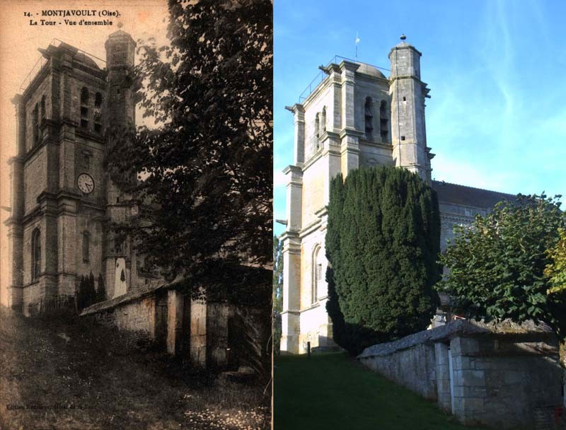 Montjavoult oise eglise la tour