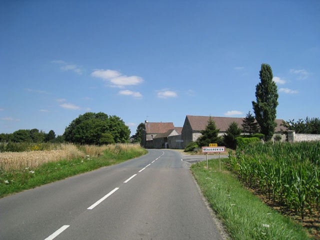 Montjavoult oise hameau de beaugrenier