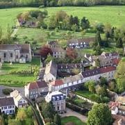 Montjavoult oise vue aerienne