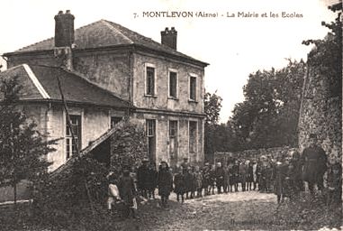 Montlevon (Aisne) CPA La Mairie les Ecoles